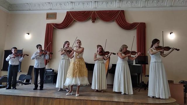 'Полька' Шнитке скрипка-флейта - фоно смотреть онлайн