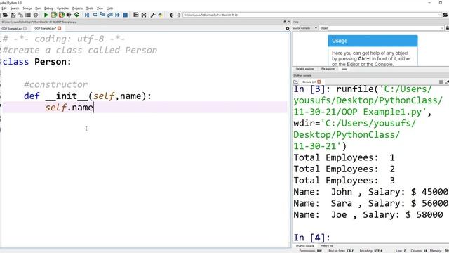 Python Programming | how to create a Simple Class in Python смотреть онлайн