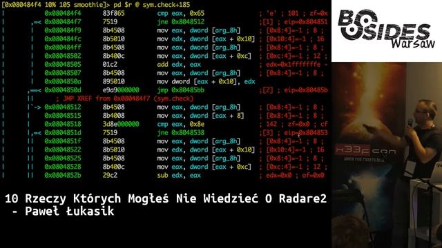 10 rzeczy których mogłeś nie wiedzieć o Radare2 смотреть онлайн