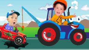 Синий трактор и Машинки Учимся считать .mp4