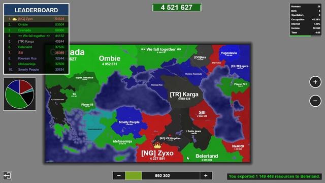 The Grenada Empire Shall Rise Again! Territory Games io - Territorial IO Winning Strategy! смотреть онлайн