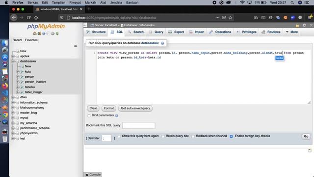 SQL Lanjutan : 06. View Pada SQL (Tabel Bayangan) смотреть онлайн