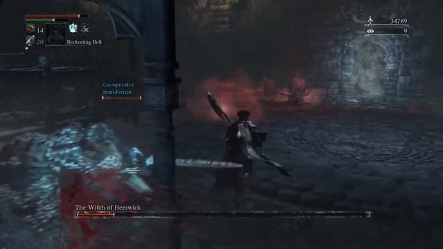 Bloodborne™ The Witch of Hemwick boss fight bro-op style :) смотреть онлайн