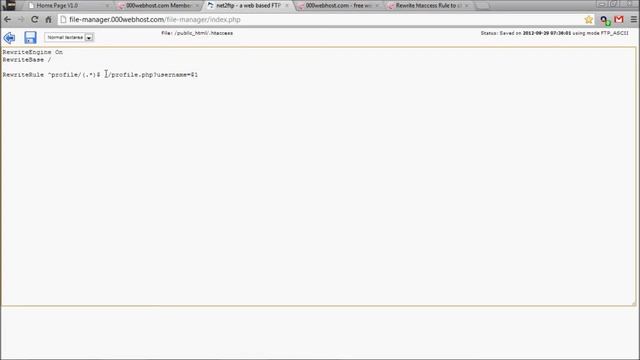 000webhost Tutorials - Rewrite URLs with .htaccess Rule_3 смотреть онлайн