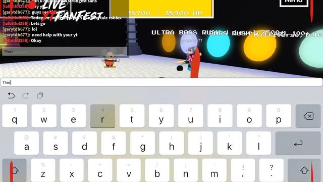ROBLOX undertale boss rush/nightmare sans fight смотреть онлайн