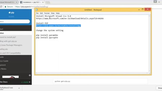 Python for Network automation with GNS3(Part-14)- Installing Paramiko, PIP and Pycrypto смотреть онлайн