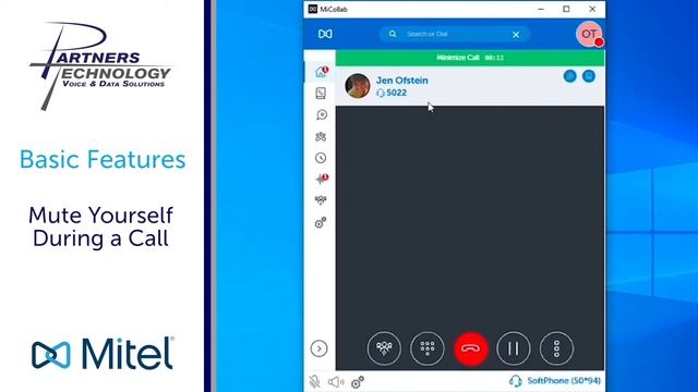MiCollab Desktop Client - Basic Features - Mitel Training - Partners Technology смотреть онлайн