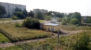 Постоянно происходит пожар у школы 93