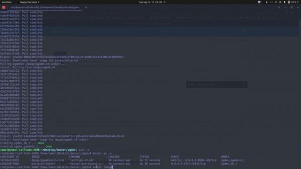 Deploy PgAdmin4 and Postgresql on Docker Containers Linux, WSL 2 Docker-Compose  Yaml | SQL Practic