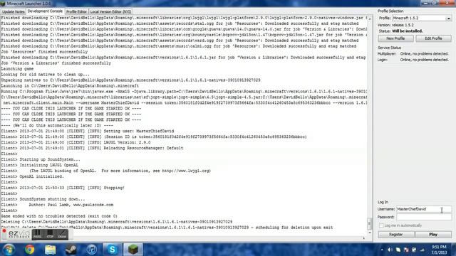 How To Downgrade Minecraft 1.6.1 to 1.5.2 смотреть онлайн