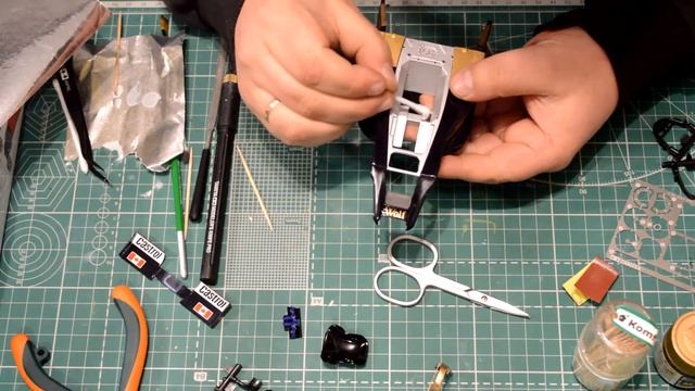 Wolf WR1 By Tamiya Часть-9 Сигаретная фольга и другие-СХЕМА СБОРКИ