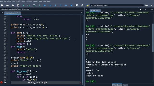 #26 Return Statement in Python Functions || Python Return Keyword || Python Hindi Tutorial with Cod смотреть онлайн
