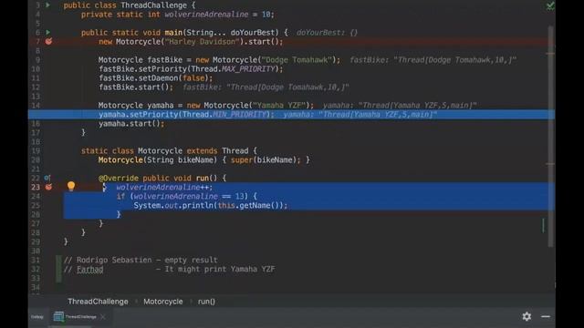 Java challengers #35 - Thread, setPriority, setDaemon, start смотреть онлайн