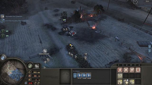 Company of Heroes: Invasion of Normandy Campaign Playthrough Part 2 (Vierville, No Commentary) смотреть онлайн