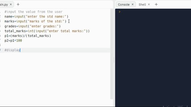 How we take input from the user in python смотреть онлайн
