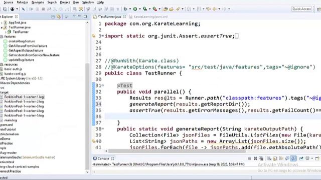 Integration of cucumber reporting with karate test automation framework смотреть онлайн