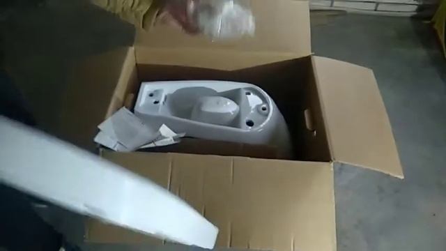Распаковка - Унитаз подвесной Керамин Трино смотреть онлайн