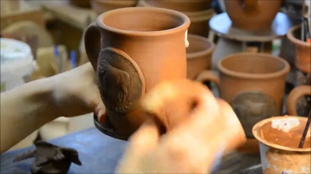 Декорирование кружки Орловское полесье Decorating mugs Orel Polesie смотреть онлайн