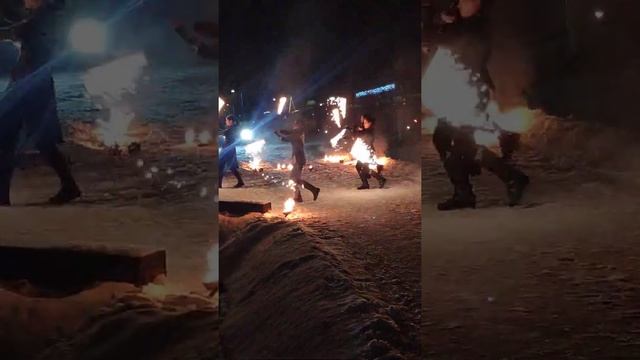 Огненное шоу Спб на детский праздник заказать смотреть онлайн