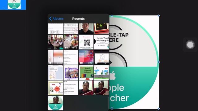 How to Create Apple Teacher Profile Frame (Apple Teacher Certified)