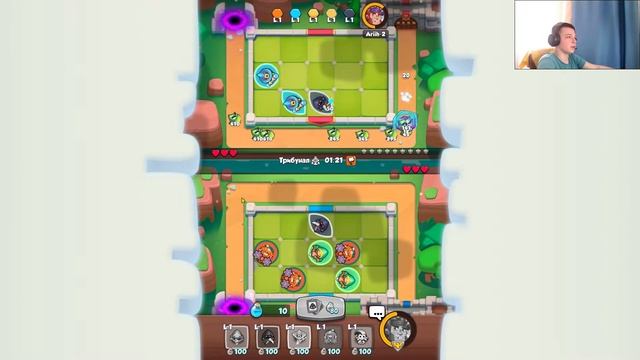 МИМЫ МИМЫ!! (ПРОХОЖДЕНИЕ RUSH ROYALE #5) смотреть онлайн