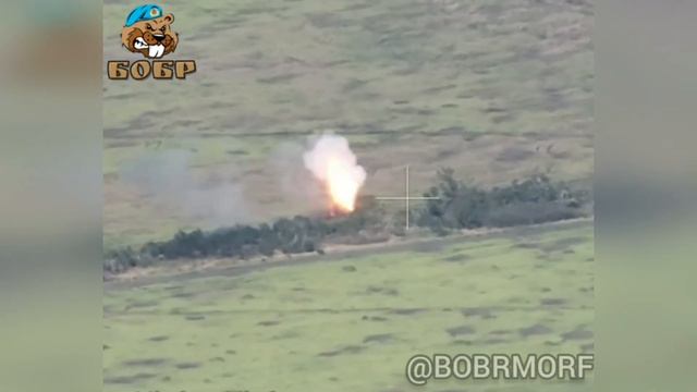 БОБРЫ устранили танк и пешек противника смотреть онлайн