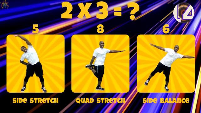 2X MULTIPLICATION GAME! BRAIN BREAK EXERCISE, MOVEMENT ACTIVITY. MATH GAME. TIMES TABLES смотреть онлайн