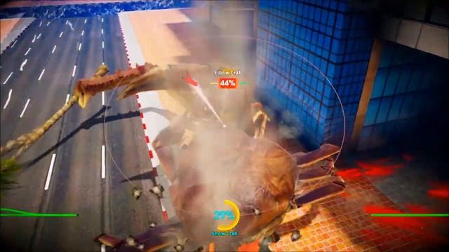 Боевой краб. Fight Crab. 16+