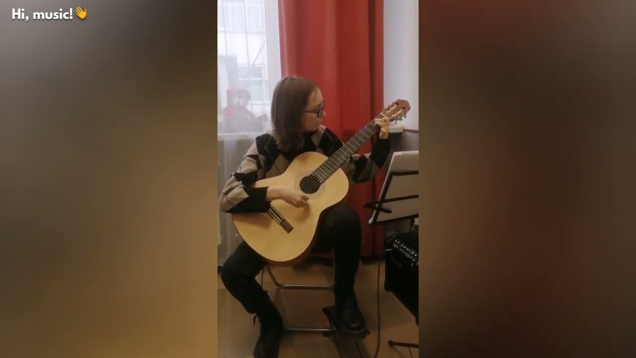 Урок гитары смотреть онлайн