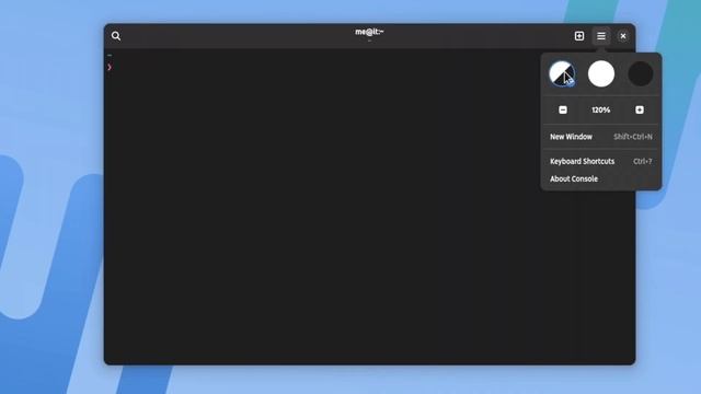 elementary 6.1 terminal theme selector (vs GNOME Terminal) смотреть онлайн
