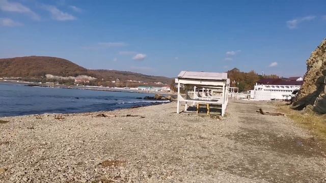 Джубга. Море. Дорога в поселок Джубга от санатория Прибой.