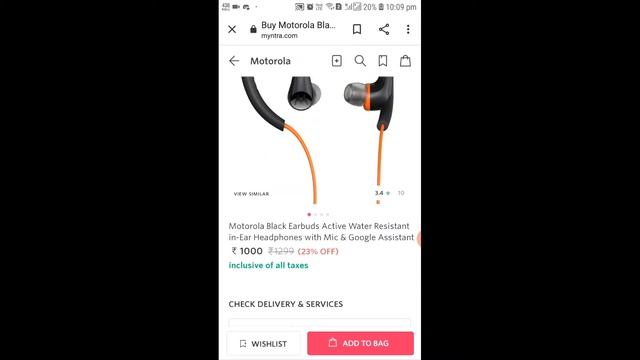 MOTOROLA Earbuds Active||UNBOXING || HONEST REVIEW смотреть онлайн