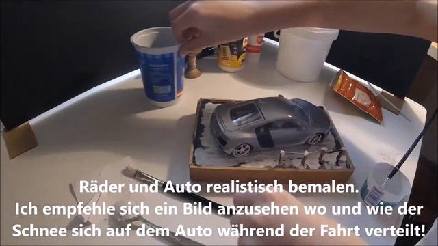 Diorama Audi R8 | Tutorial смотреть онлайн