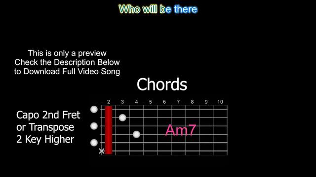 Wherever You Will Go - The Calling (Guitar Karaoke Backing Track) смотреть онлайн