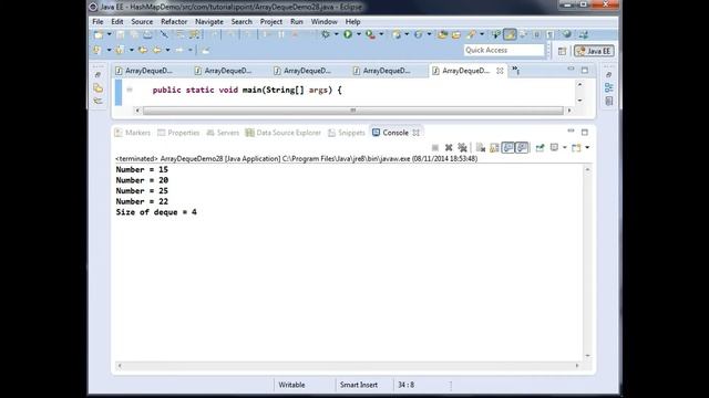 Java util ArrayDeque size Method Java util ArrayDeque toArray Method смотреть онлайн