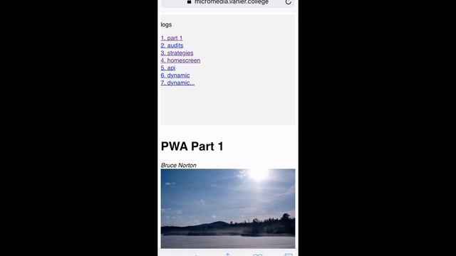 PWA part4 add to homescreen смотреть онлайн