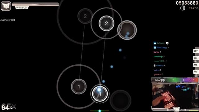osu! GODMODE on 10⭐JUMP MAP REVISIT | WhiteCat смотреть онлайн