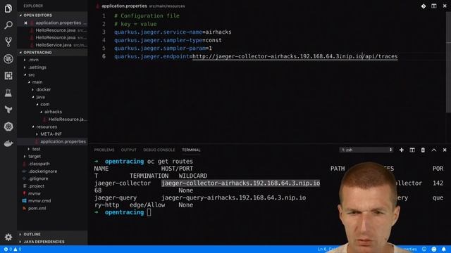Tracing a Quarkus microservice with Jaeger смотреть онлайн