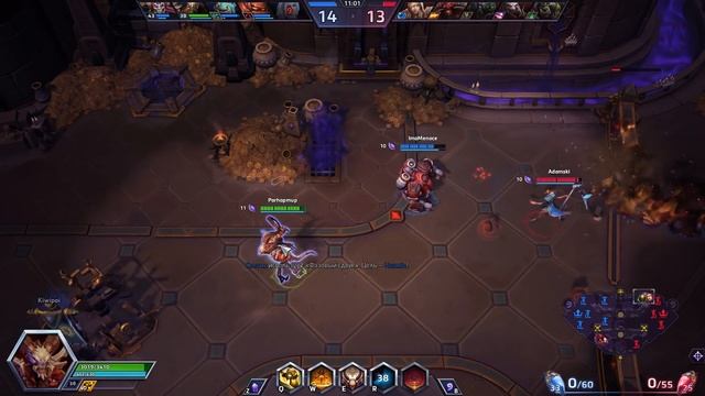 Heroes Of The Storm/Герои шторма. Pro Gaming. Мефисто. Билд на Призрачный череп.