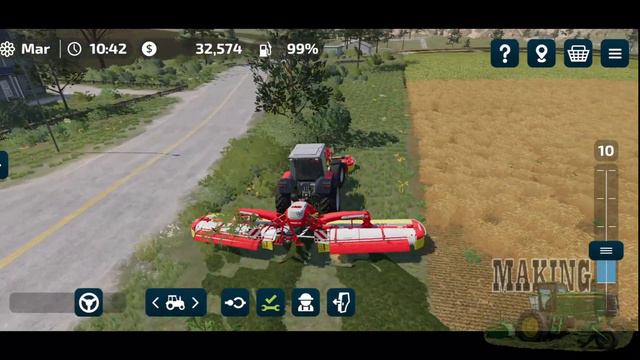 Farming Simulator 23 | Making Hay | FS 23 | Gameplay Mobile 2023 смотреть онлайн