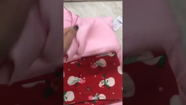 Обзор новогодняя флисовая пижама Carter’s смотреть онлайн