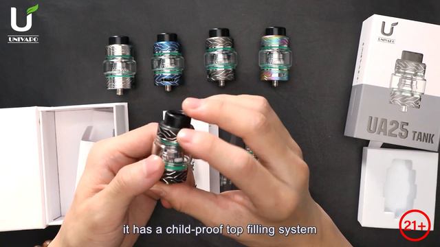 Univapo UA25 Vape Tutorial - Sub-ohm Tank смотреть онлайн