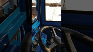 Обзор самодельной кабины на минитрактор.