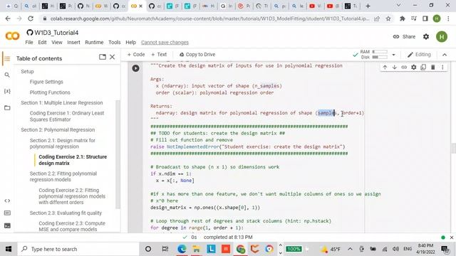 Polynomial Regression in Computational Neuroscience. смотреть онлайн