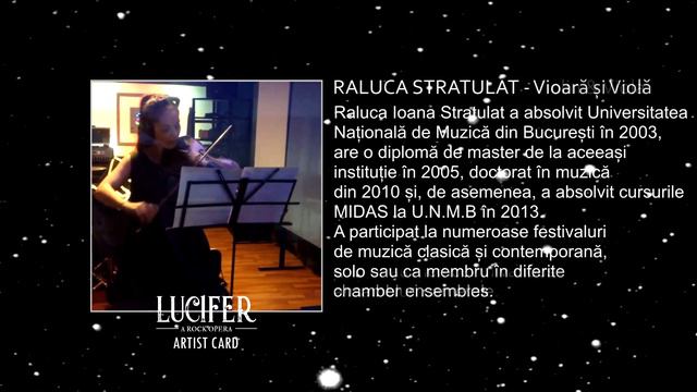 Artist Card-Raluca Stratulat - Lucifer - A Rock Opera смотреть онлайн