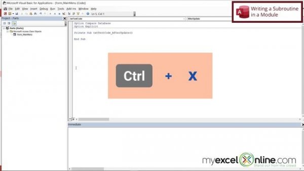 An Introduction to VBA Code in Microsoft Access
