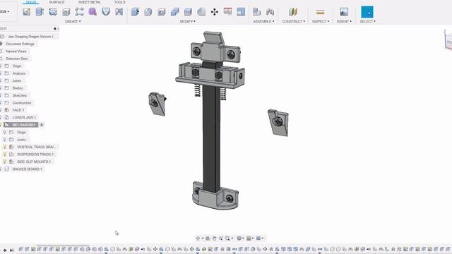 How to 3D Model ORGANIC Shapes in Fusion 360 | Dragon Secret Compartment Box Part 1 смотреть онлайн
