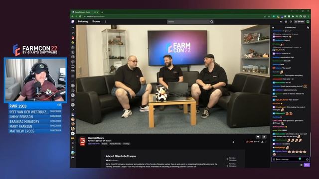? FarmCon LIVE - Twitch Watch-Along - FARMCON 22 Launch Stream - Reaction смотреть онлайн