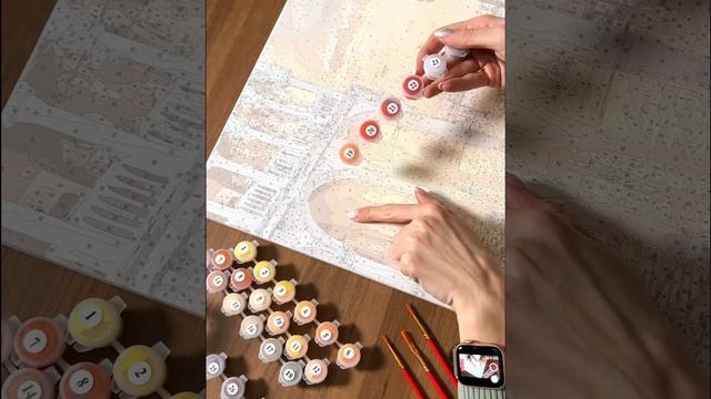 Картина по номерам 40х50см "Площадь Сан-Марко" из коллекции Итальяно. Техника Рисование по номерам. смотреть онлайн