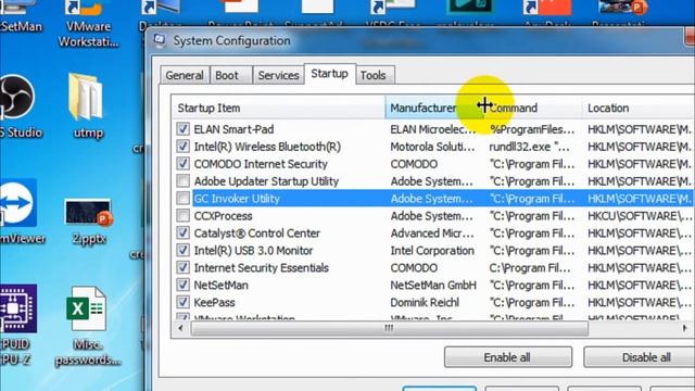 How to Disable Start up Programs in Windows 7? , How to disable starting programs automatically. смотреть онлайн